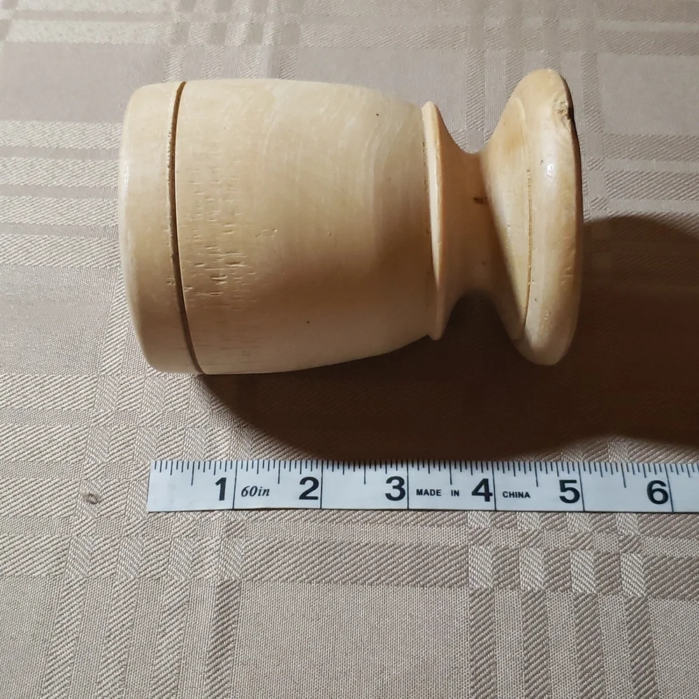 Wood Mortar and Pestle 💥